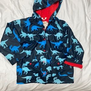 Hatley dinosaur raincoat size 5